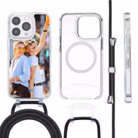 Gestalte deine eigene MagSafe Hülle mit abnehmbarem Band Apple iPhone 14 Pro - Transparent