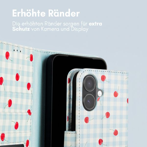 imoshion Design Klapphülle Apple iPhone 17 - Cherry Check
