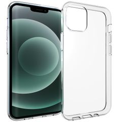 Accezz Clear TPU Backcover Apple iPhone 13 Mini - Transparent