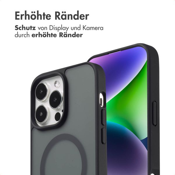 imoshion Color Guard Back Cover mit MagSafe Apple iPhone 14 Pro Max - Schwarz