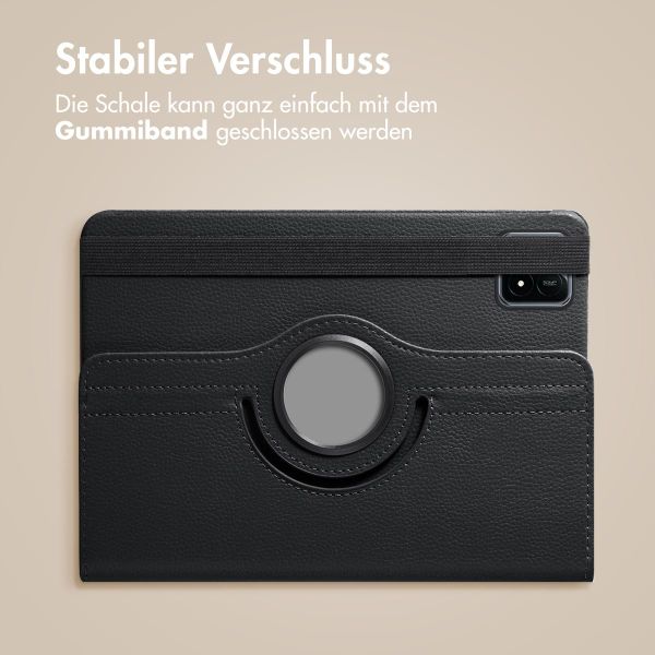 imoshion 360° drehbare Klapphülle für das Xiaomi Pad 6S Pro 12.4 - Schwarz