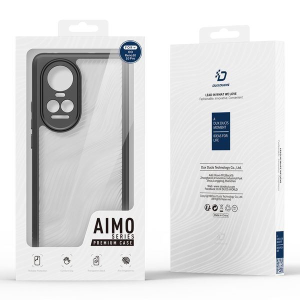 Dux Ducis Aimo Back Cover für das Oppo Reno 10 / 10 Pro - Transparent