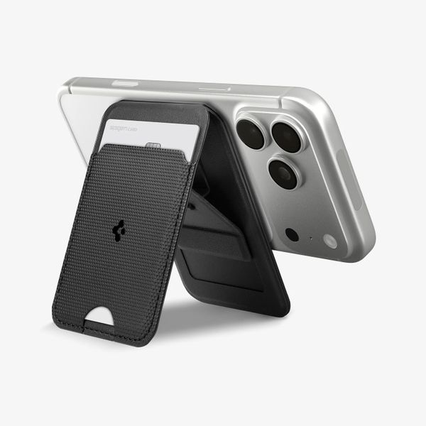 Spigen Kartenhalter mit MagSafe Slim Fold - Black