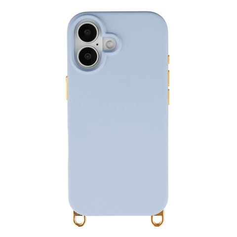 Selencia Rivièra Backcover mit MagSafe mit abnehmbaren Haken Apple iPhone 17 - Powder Blue