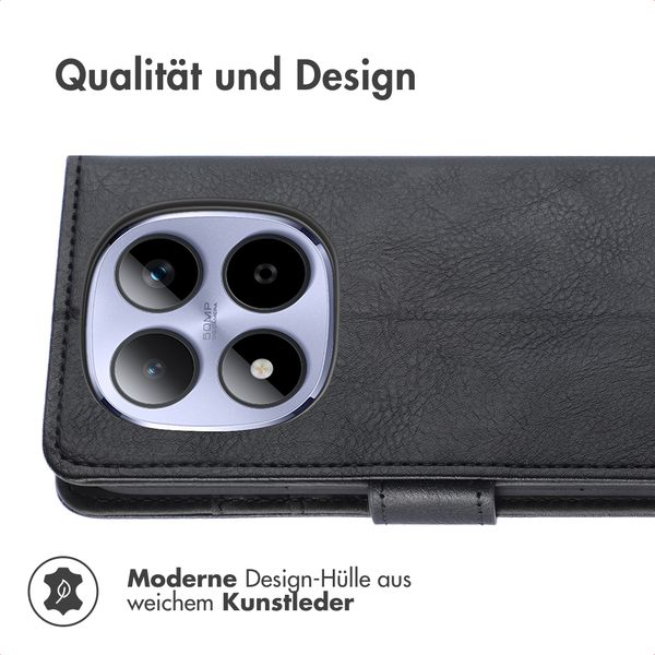 imoshion Luxuriöse Klapphülle Xiaomi Redmi Note 15 (4G) - Schwarz