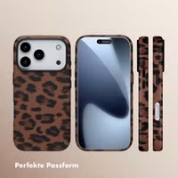 Selencia Sabi Backcover Leopardenmuster mit MagSafe Apple iPhone 17 Pro - Mocha Brown