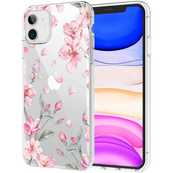 imoshion Design Hülle iPhone 11 - Blume - Rosa