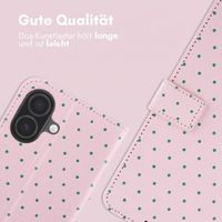 imoshion Design Klapphülle Apple iPhone 16 - Happy Dots