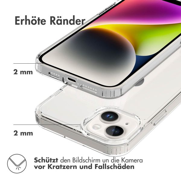 Accezz Xtreme Impact Backcover für das iPhone 15 Plus - Transparent