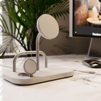 Zens 4-in-1 Wireless Charger | Kompatibel mit Qi2 & MagSafe - Weiß