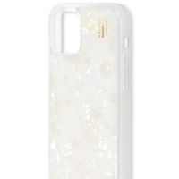 iDeal of Sweden Pearlized Case Apple iPhone 12 (Pro) - Weiß