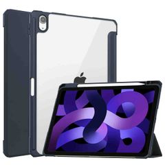 imoshion Trifold Hardcase Klapphülle Apple iPad Air 11 Zoll (2025) M3 / (2024) M2 / Air 5 (2022) / Air 4 (2020) - Dunkelblau