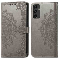 imoshion Mandala Klapphülle Samsung Galaxy A14 (5G/4G) - Grau