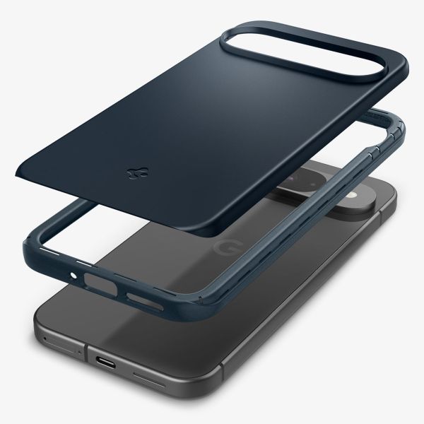 Spigen Thin Fit™ Hardcase für das Google Pixel 9 / 9 Pro - Metal Slate