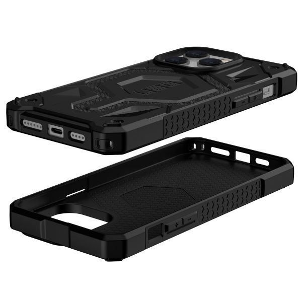 UAG Monarch Backcover MagSafe für das iPhone 14 Pro Max - Kevlar Black