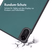 imoshion Trifold Klapphülle Xiaomi Redmi Pad 2 - Dunkelgrün