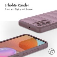 imoshion EasyGrip Back Cover für das Samsung Galaxy A32 (4G) - Violett