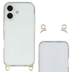 Selencia Backcover mit abnehmbaren Haken Apple iPhone 17 - Transparent
