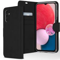 Accezz Wallet TPU Klapphülle Samsung Galaxy A13 (5G) / A04s - Schwarz
