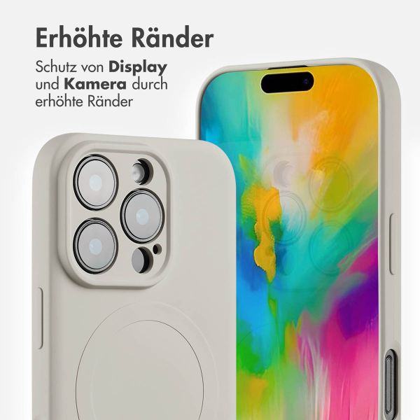 imoshion Color Back Cover mit MagSafe für das Apple iPhone 16 Pro Max - Beige
