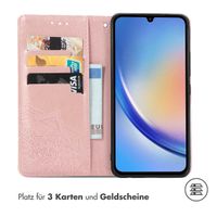 imoshion Mandala Klapphülle Samsung Galaxy A35 - Rosé gold