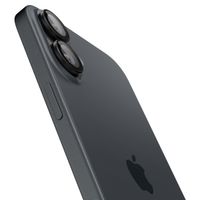 Spigen GLAStR EZ Fit Optik Pro Kameraschutz 2er-Pack für Apple iPhone 16 / 16 Plus - Schwarz