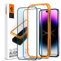 Spigen GLAStR Fit Displayschutzfolie 2er-Pack + Applicator Apple iPhone 14 Pro