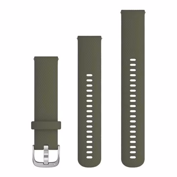 Garmin Silikonarmband -   Garmin 20 mm Anschluss - Moss Green