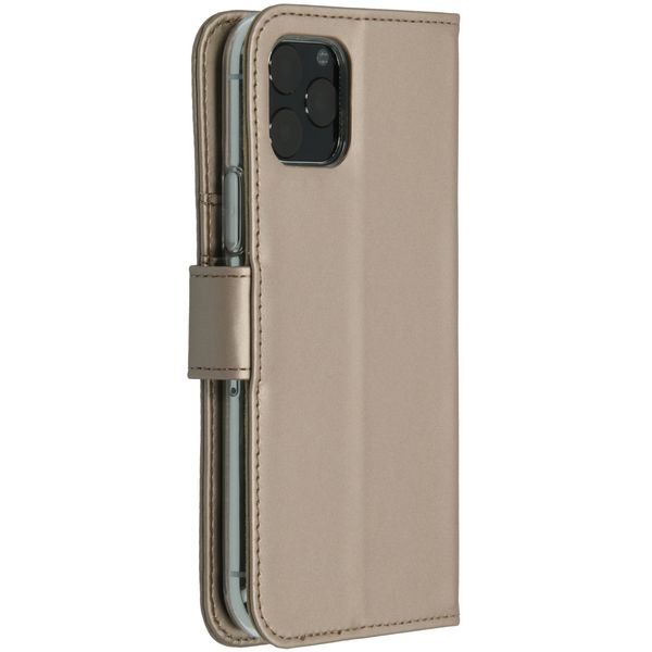Accezz Wallet TPU Klapphülle Apple iPhone 11 Pro - Gold