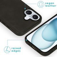 imoshion Entfernbare 2-1 Luxus Klapphülle Apple iPhone 16 - Schwarz