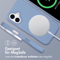 imoshion Color Backcover mit abnehmbarem Handykette und MagSafe Apple iPhone 17 - Ash Blue