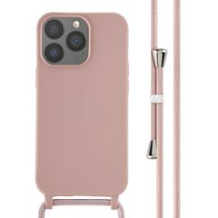 imoshion SilikonHülle mit Band Apple iPhone 13 Pro - Sand Pink