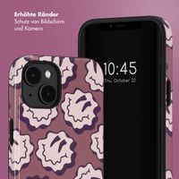 Selencia Vivid Rückabdeckung mit MagSafe Apple iPhone 14 - Wavy Smiley Pink