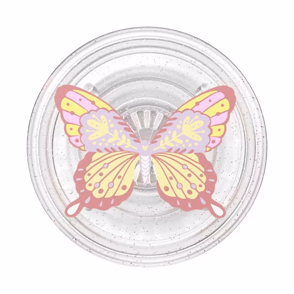 PopSockets PopTop - Glitter Sunset Mariposa
