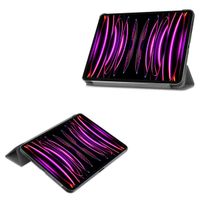 imoshion Trifold Klapphülle Apple iPad Pro 12.9 (2018/2020/2021/2022) - Grau