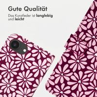 imoshion Design Klapphülle Apple iPhone 17e / 16e - Bloom Love Blush