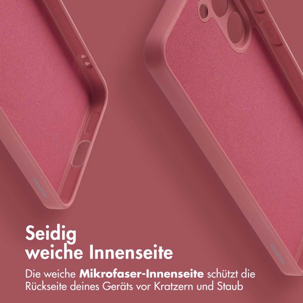 imoshion Color Back Cover mit MagSafe für das Samsung Galaxy S25 - Dusty Rose