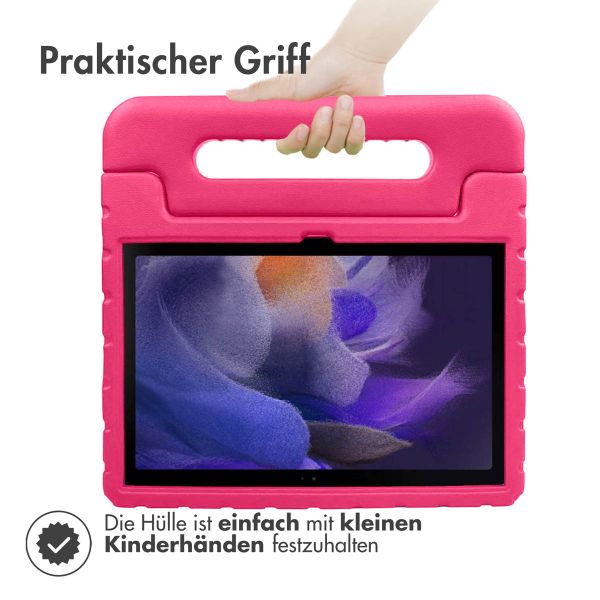 imoshion Hülle mit Handgriff kindersicher Samsung Galaxy Tab A8 - Rosa