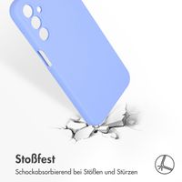 Accezz Liquid Silikoncase für das Samsung Galaxy A15 (5G/4G) - Violett