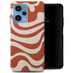 Selencia Vivid Tough Back Cover für das Xiaomi Redmi Note 12 Pro - Dream Swirl Orange