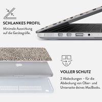 Burga Hardshell Hülle Apple MacBook Air 13 Zoll (2022 / 2024 M3 chip / 2025 M4 chip) - Almond Latte