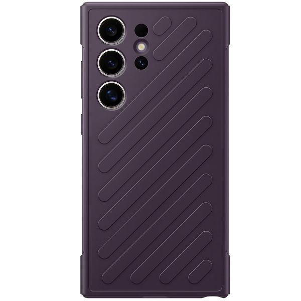 Samsung Originale Shield Case für das Galaxy S24 Ultra - Dark Violet