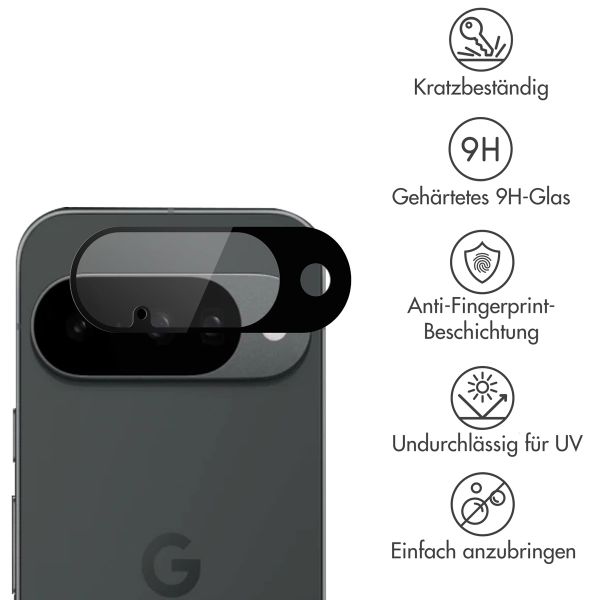 imoshion Kameraprotektor aus Glas 2er-Pack für das Google Pixel 10 - Schwarz