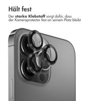 imoshion ﻿2er-Pack Objektivschutz für Kamera für das Apple iPhone 13 Pro / 13 Pro Max - Schwarz