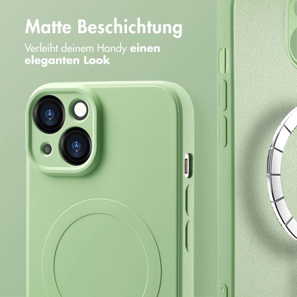 imoshion Color Back Cover mit MagSafe für das iPhone 14 - Grün