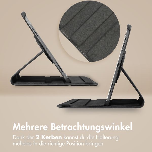 imoshion 360° drehbare Klapphülle Xiaomi Pad 8 / 8 Pro - Schwarz