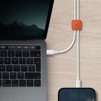 Uniq Pod 8er-Pack Kabelorganisatoren - Sienna Orange