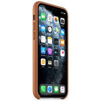 Apple Leder-Case Saddle Brown für das Apple iPhone 11 Pro