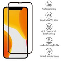 Accezz Full Cover Screen Protector aus gehärtetem Glas Apple iPhone 12 Mini