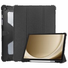 Accezz Rugged Trifold Klapphülle Samsung Galaxy Tab A9 Plus - Schwarz